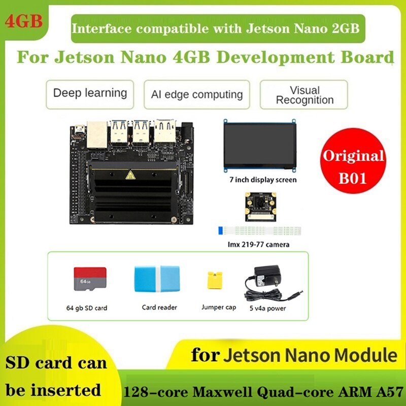 HFES For Jetson Nano B01 4GB AI  + 7 ġ ..
